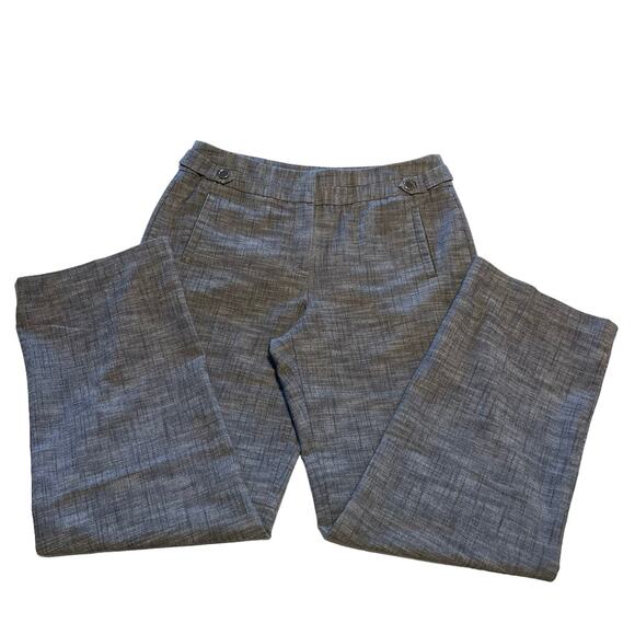 Larry Levine, Stretch Straight Dress Pant, Gray, women's 10 - Picture 1 of 12